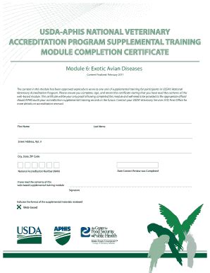 Pet sitting organizations offer training,. . Are usda accreditation modules raceapproved